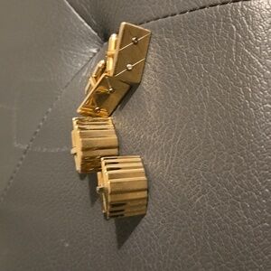 Gold antique Cuff Links